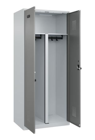 C+P PSA Schwarz-Weiß-Spind Evolo PLUS