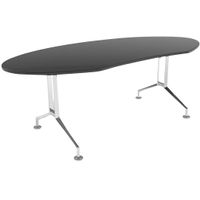 Schreibtisch nierenförmig | Olli Olssen - Tisch 210 cm verschiedene Dekore