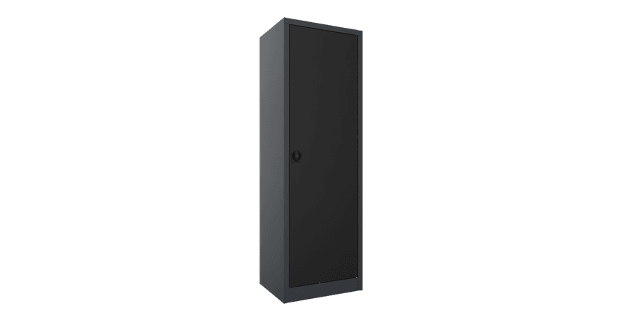 PAVOY Flügeltürschrank | mit Vollblechtüren | 195 x 64 x 40 | große Farbauswahl