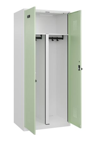 C+P PSA Schwarz-Weiß-Spind Evolo PLUS