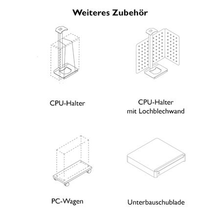Zubehör Empfangstheke Geo