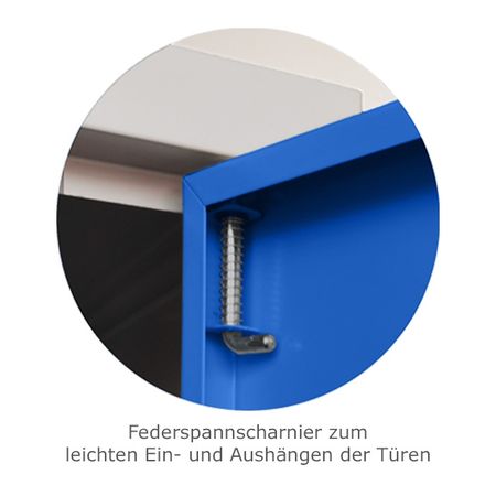 Schwerlastschrank Werkzeugschrank Werkstattschrank Stahlschrank