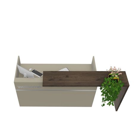 Anmeldung Rezeption Thekenelement Empfangstheken Ladenausstattung
