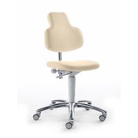 Bürostuhl | Drehstuhl - hohe Schulterfreiheit und dynamisches Sitzen BEIGE