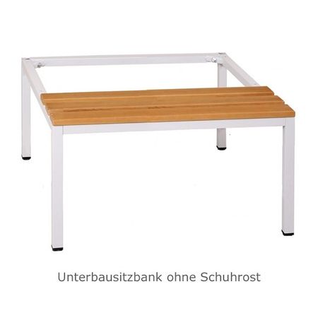 Bank mit Spind, Turnhallenspind