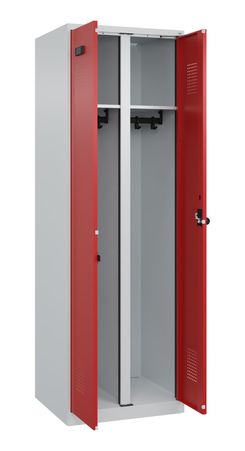 C+P Schwarz-Weiß-Spind Evolo PLUS