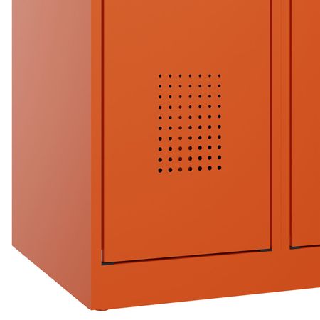 C+P PSA Schwarz-Weiß-Spind Evolo PLUS