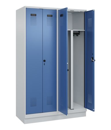 C+P PSA Schwarz-Weiß-Spind Evolo PLUS