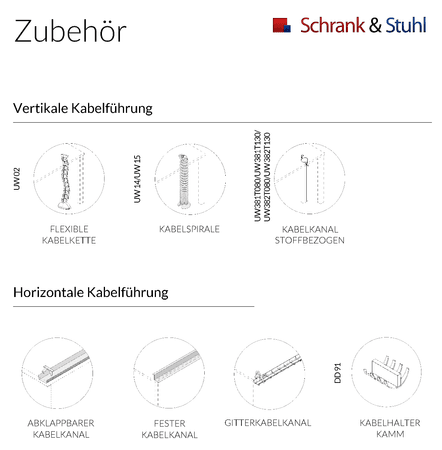 Empfangstheke Salut 5 | 115 x 100 - 180 x 65/80 cm (HxBxT) 