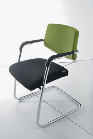 Stuhl, Bürostuhl, Stuhl, Konferenzstuhl, Stapelstuhl, Stuhlset, Besucherstuhl, Freischwinger, grün