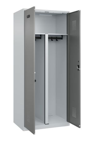 C+P PSA Schwarz-Weiß-Spind Evolo PLUS