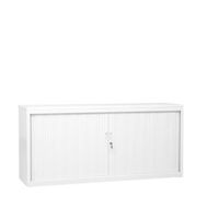 Sideboard | Rolladenschrank 75x160x46 WEIß