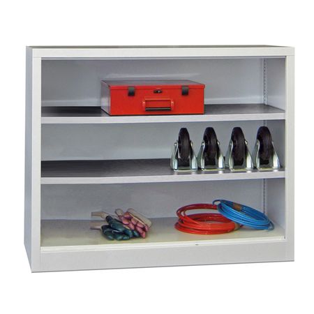 PAVOY Sideboard mit verzinkten oder lackierten Fachböden | 100x120x40 | große Farbauswahl