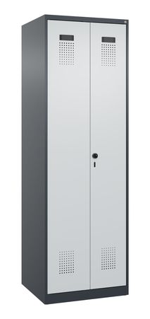 C+P Schwarz-Weiß-Spind Evolo PLUS
