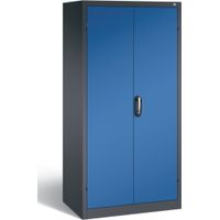 Premium Vorratsschrank von C+P | Materialschrank mit 3 Schubladen | 195x93x60 cm (HxBxT) | große Farbauswahl