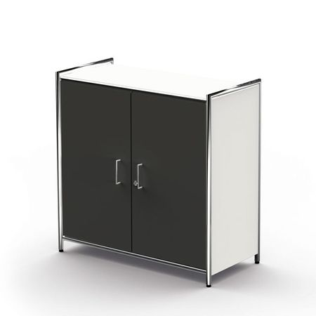 Sideboard Lowboard Aktenschrank Büroschrank schwarz weiß anthrazit 