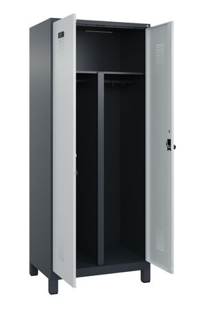 C+P PSA Schwarz-Weiß-Spind Evolo PLUS