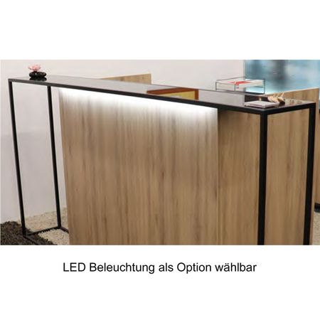 Anmeldung Rezeption Thekenelement  Empfangstheken Ladenausstattung