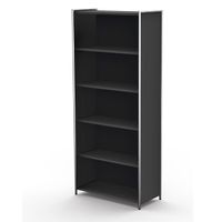 Chromeline offenes Highboard 5 | 185 x 80 x 38 cm | Anthrazit oder Weiß