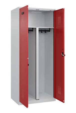 C+P PSA Schwarz-Weiß-Spind Evolo PLUS