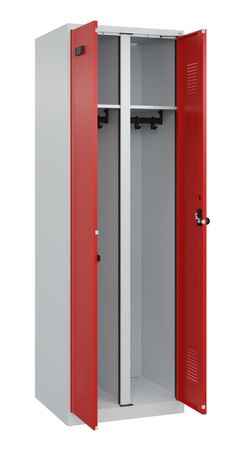C+P Schwarz-Weiß-Spind Evolo PLUS