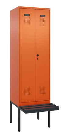 C+P Schwarz-Weiß-Spind Evolo PLUS