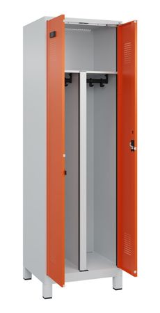 C+P PSA Schwarz-Weiß-Spind Evolo PLUS