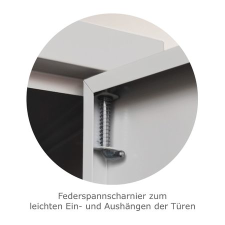 Stahlschrank Aktenschrank Dokumentenschrank