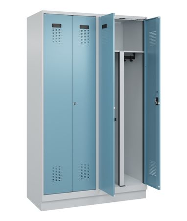 C+P PSA Schwarz-Weiß-Spind Evolo PLUS