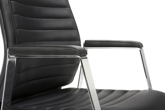 Drehstuhl Arbeitsstuhl Bürostuhl PC-Stuhl Synchronmechanik Detail Sitzfläche