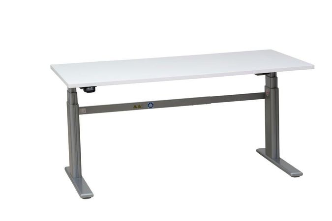 Sitz-Steharbeitsplatz | Schreibtisch | 160 x 80 | elektrisch höhenverstellbar | verschiedene Farben