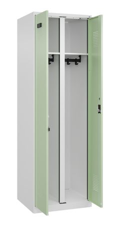 C+P Schwarz-Weiß-Spind Evolo PLUS