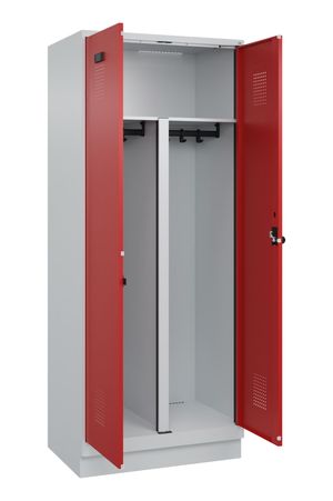 C+P PSA Schwarz-Weiß-Spind Evolo PLUS