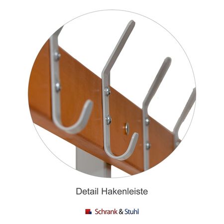 hakenleiste Bank Holzbank