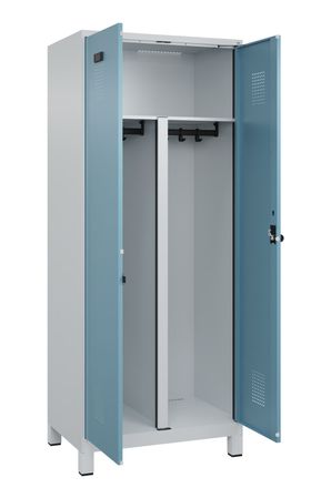 C+P PSA Schwarz-Weiß-Spind Evolo PLUS