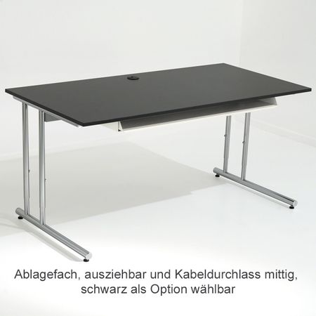 höhenverstellbare Tischbeine Chromeline Schreibtisch Homeoffice