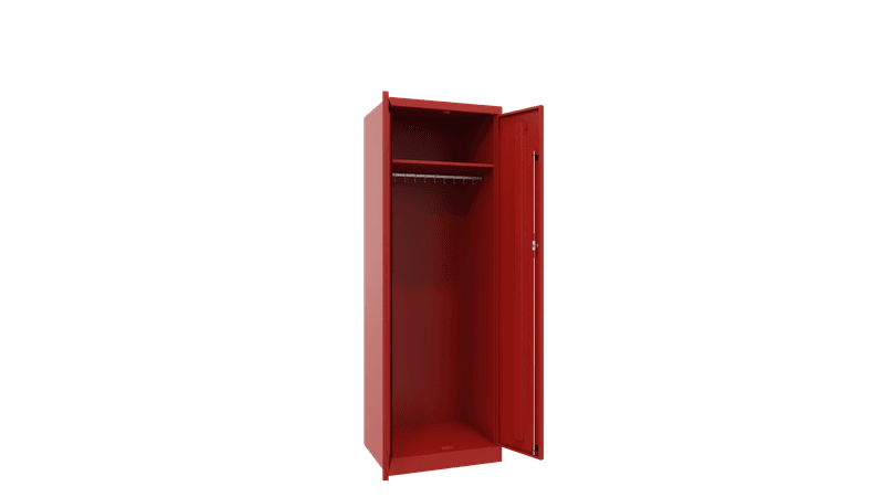 PAVOY Flügeltürschrank | Kleiderschrank mit Hutboden und Kleiderstange | 180 x 60 x 50 | große Farbauswahl