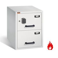 Feuerfester Hängeregisterschrank 2 Schübe | LFS 60P | einbahnig