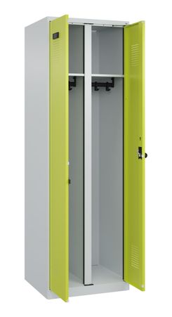 C+P Schwarz-Weiß-Spind Evolo PLUS