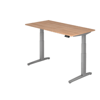 Hammerbacher XBHM16 Schreibtisch | Sitz-Steharbeitsplatz rechteckig | verschiedene Dekore - 160 x 80