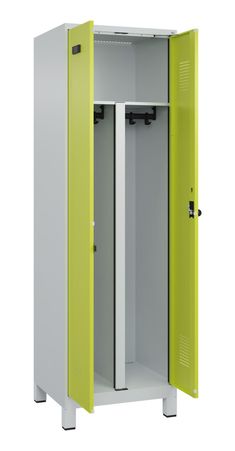C+P PSA Schwarz-Weiß-Spind Evolo PLUS