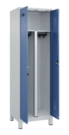 C+P PSA Schwarz-Weiß-Spind Evolo PLUS