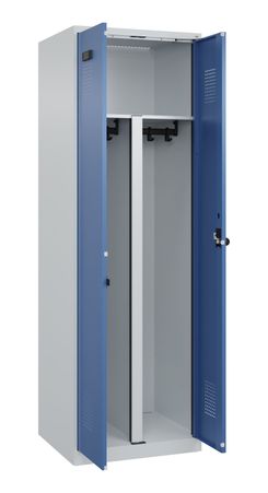 C+P PSA Schwarz-Weiß-Spind Evolo PLUS