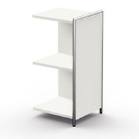 Chromeline Anbau-Sideboard 2 schmal | 78 x 39 x 38 cm | Anthrazit oder Weiß