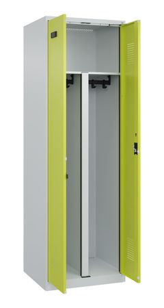 C+P PSA Schwarz-Weiß-Spind Evolo PLUS