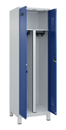 C+P PSA Schwarz-Weiß-Spind Evolo PLUS