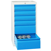 PAVOY Werkzeug-Schubladenschrank mit 6 Schüben - je 10 cm und 20 cm Blendenhöhe | 90 x 50 x 50 | große Farbauswahl