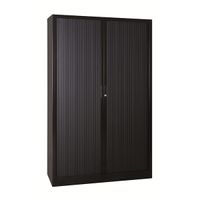 Aktenschrank | Rolladenschrank 195x120x46 SCHWARZ