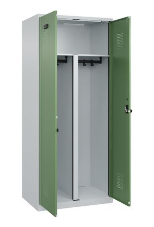 C+P PSA Schwarz-Weiß-Spind Evolo PLUS
