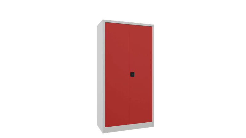 PAVOY Flügeltürschrank | Garderobenschrank mit Hutboden und Kleiderstange | 195 x 100 x 60 | große Farbauswahl
